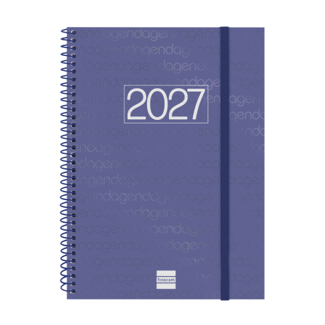 AGENDA ANUAL YEAR E10 SVV 2027 AZUL
