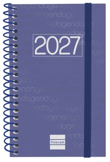 (CAT) AGENDA ANUAL ESPIRAL E5 SVH 2027 YEAR BLAU