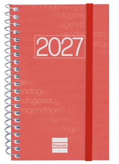 (CAT) AGENDA ANUAL ESPIRAL E3 DP 2027 YEAR VERMELL