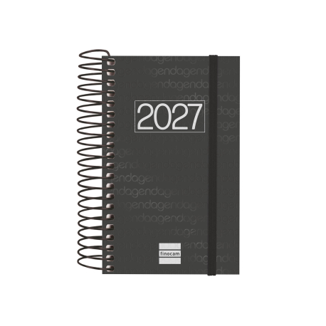 AGENDA ANUAL YEAR E3 1DP 2027 NEGRO