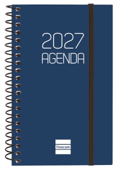 (CAT) AGENDA ANUAL ESPIRAL E3 SVH 2027 YEAR BLAU