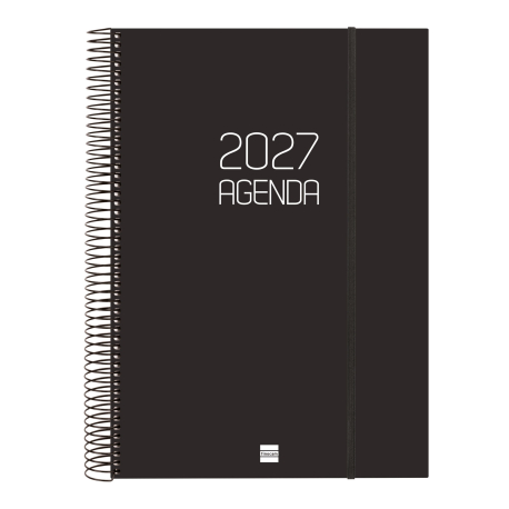 AGENDA ANUAL OPAQUE E40 1DP 2027 NEGRO
