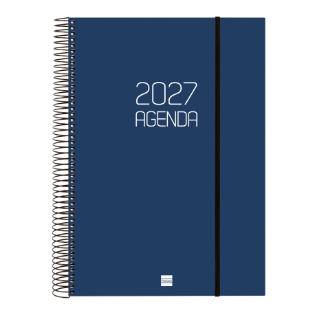 AGENDA ANUAL OPAQUE E40 1DP 2027 AZUL