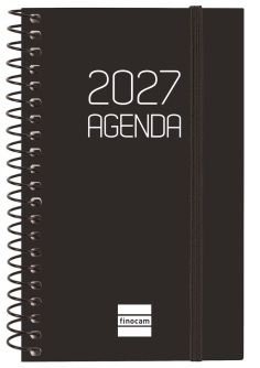 (CAT) AGENDA ANUAL ESPIRAL E11 SVV 2027 OPAQUE NEGRE