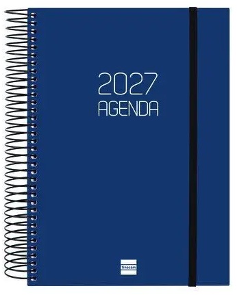 (CAT) AGENDA ANUAL OPAQUE E10 DP 2027 AZUL