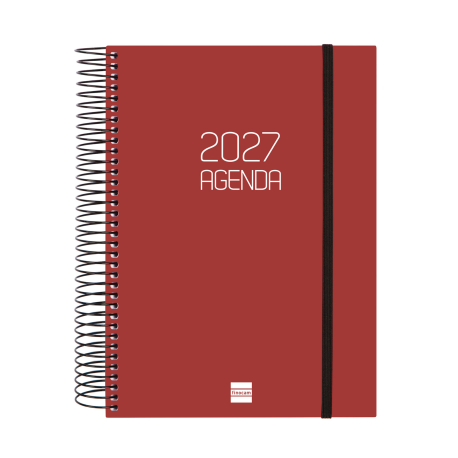 AGENDA ANUAL OPAQUE E10 1DP 2027 BURDEOS