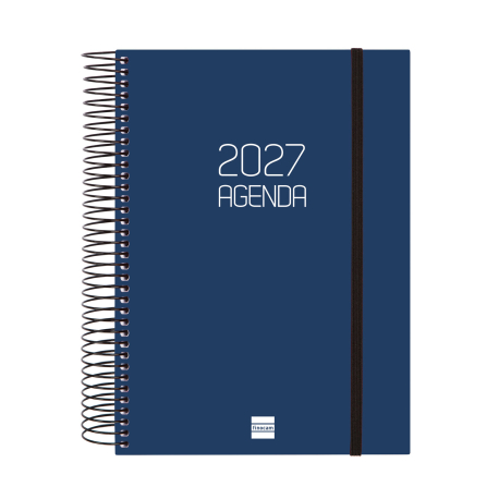 AGENDA ANUAL OPAQUE E10 1DP 2027 AZUL