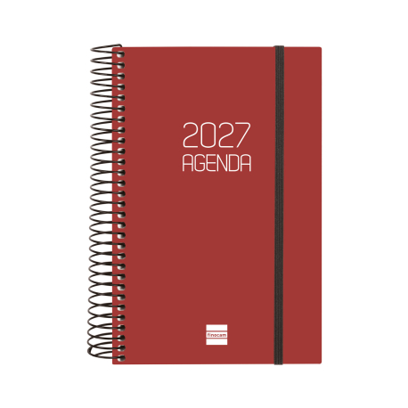 AGENDA ANUAL OPAQUE E5 1DP 2027 BURDEOS