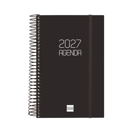 AGENDA ANUAL OPAQUE E5 1DP 2027 NEGRO