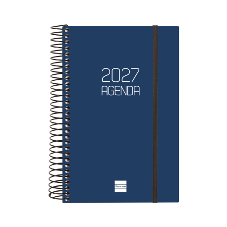 AGENDA ANUAL OPAQUE E5 1DP 2027 AZUL