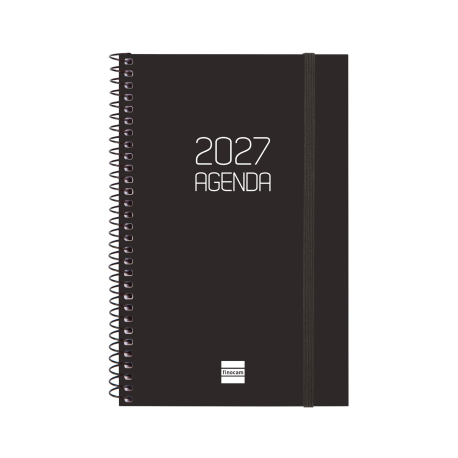 AGENDA ANUAL OPAQUE E5 SVH 2027 NEGRO