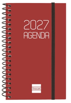 (CAT) AGENDA ANUAL ESPIRAL E3 SVH 2027 OPAQUE BORDEUS