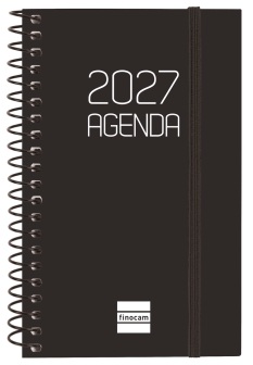 (CAT) AGENDA ANUAL ESPIRAL E3 SVH 2027 OPAQUE NEGRE