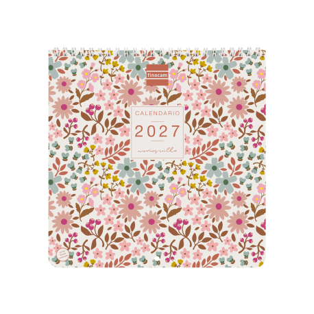 CALENDARIO PARED ART MONIQUILLA 2027 21X21CM.