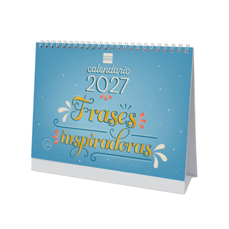 CALENDARIO SOBREMESA ART FRASES INSPIRAD. 2027 210X150MM