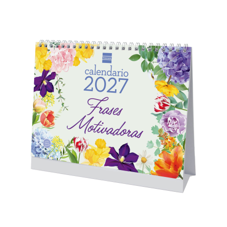 CALENDARIO SOBREMESA ART FRASES MOTIVADORAS 2027 210X150MM
