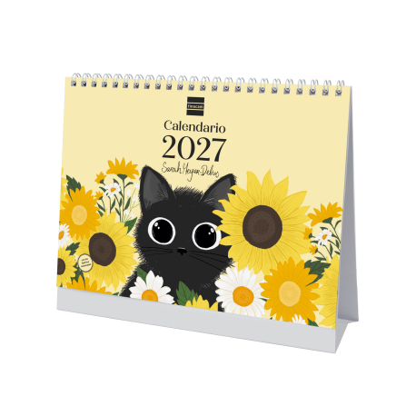 CALENDARIO SOBREMESA ART SARAH MEY 2027 210X150MM