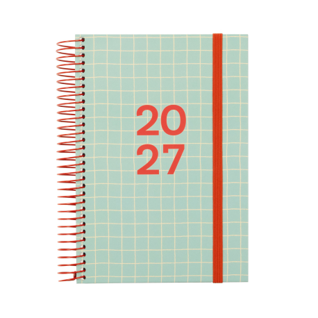 AGENDA ANUAL 2027 1/4 MODA CUADROS DP INTL