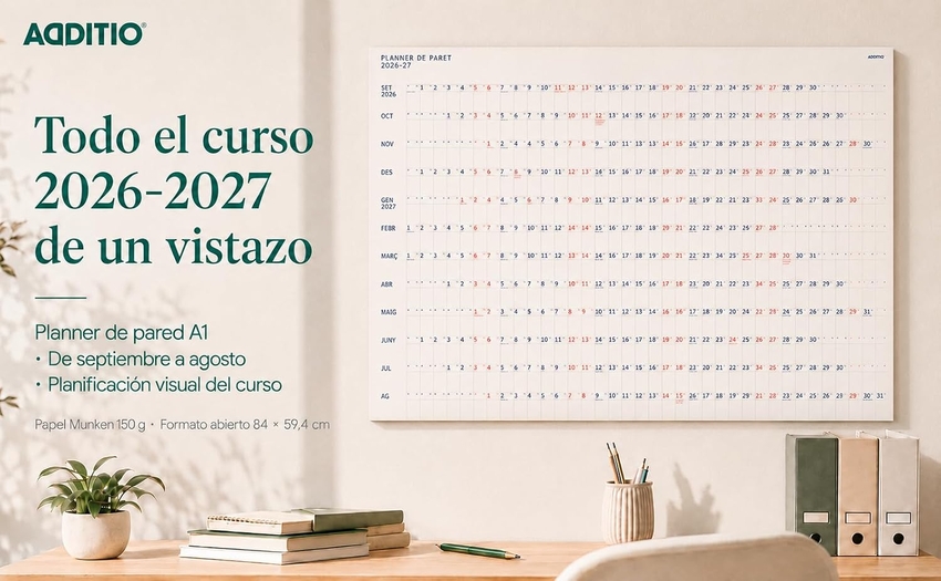 PLANNER DE PARET A1 CURS 2026-27