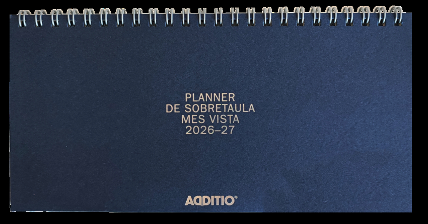 PLANNER DE SOBRETAULA CURS 2026-27 MES VISTA