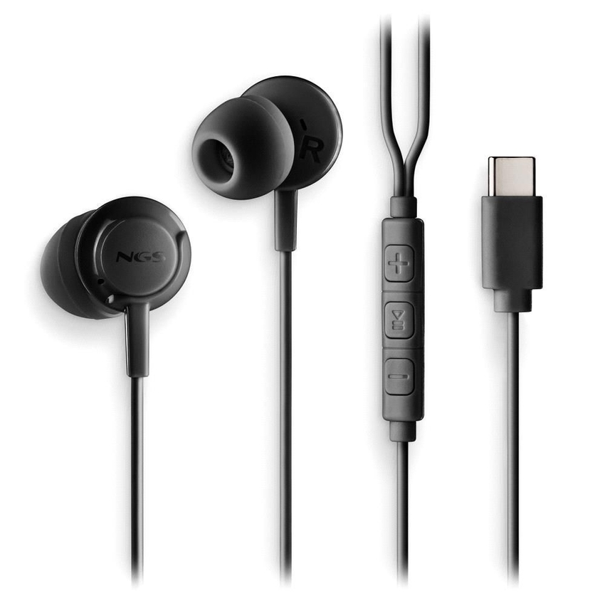 AURICULARES INTRAURALES CON MICROFONO Y BOTON MULTIFUNCION