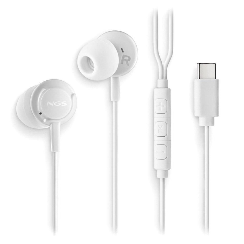 AURICULARES INTRAURALES CON MICROFONO Y BOTON MULTIFUNCION