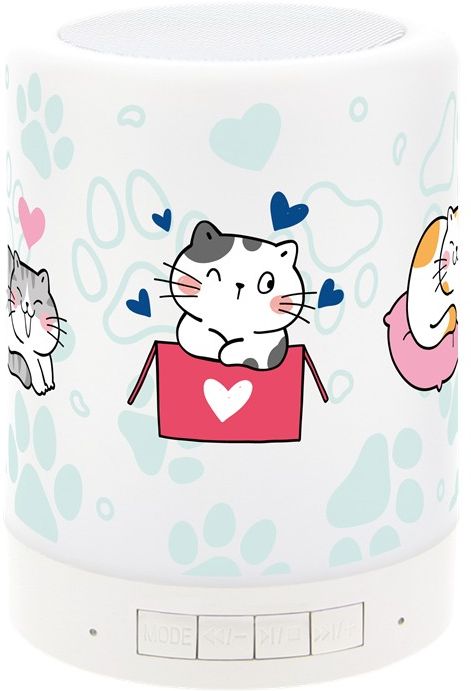 LAMPARA ALTAVOZ BLUETOOTH CAT WHISKERS