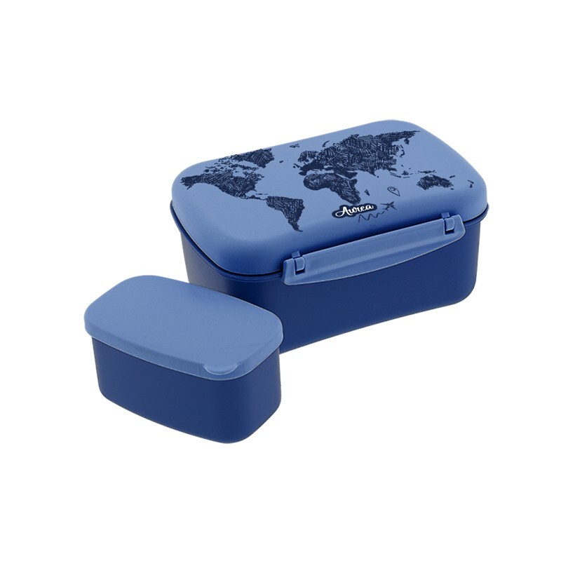 TUPPER HERMETICO DARK BLUE SKETCH MAPS