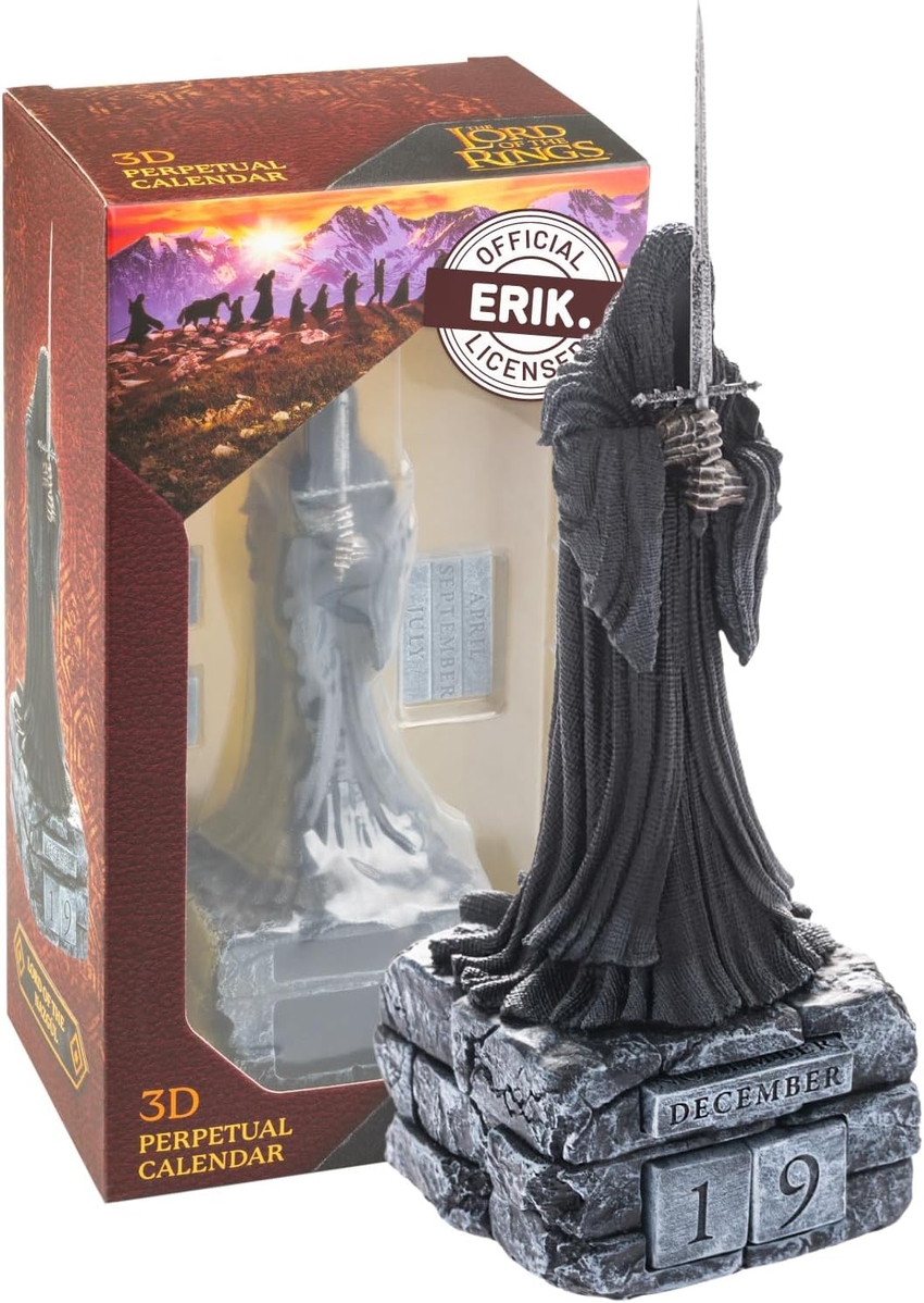 CALENDARIO PERPETUO 3D SE?OR DE LOS ANILLOS NAZGUL