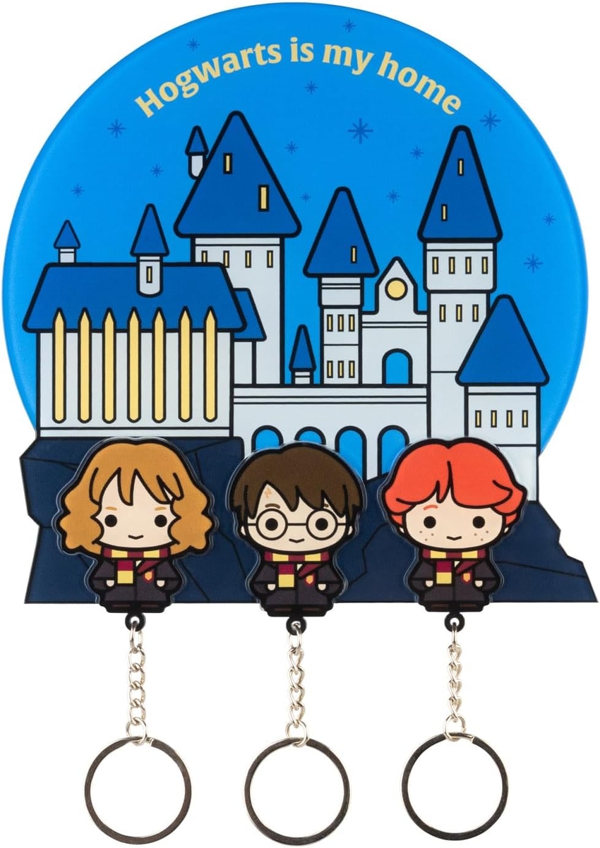 COLGADOR DE LLAVES CON LLAVERO HARRY POTTER