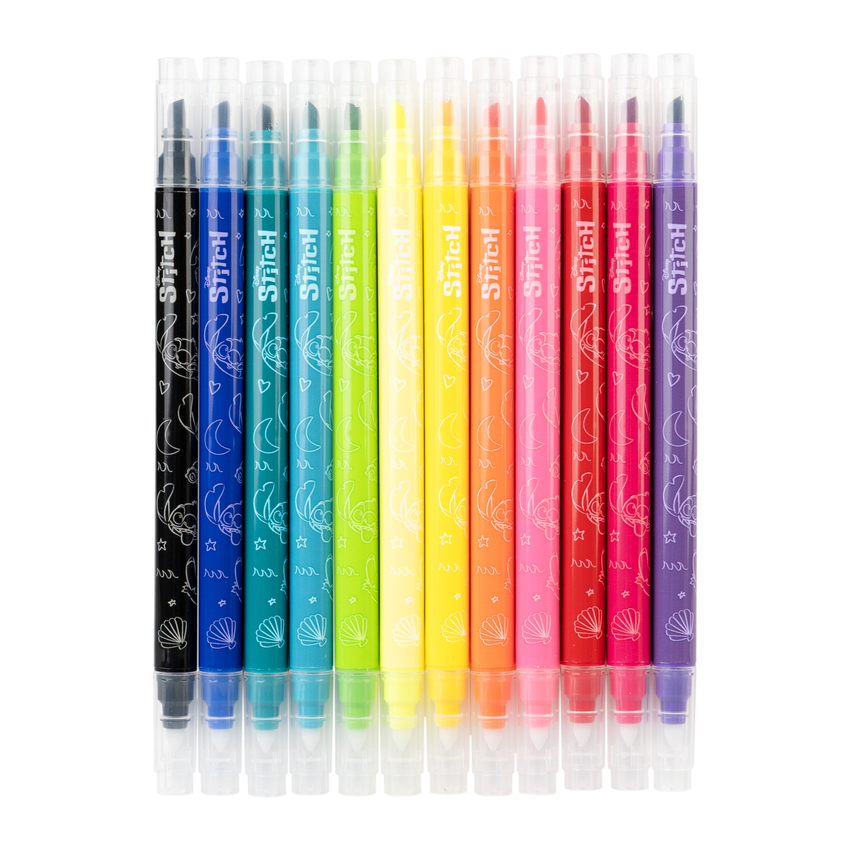 SET DE 12 BOLIGRAFOS BORRABLES DISNEY STITCH