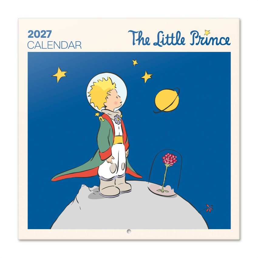 CALENDARIO PARED 2027 EL PRINCIPITO 30X30CM