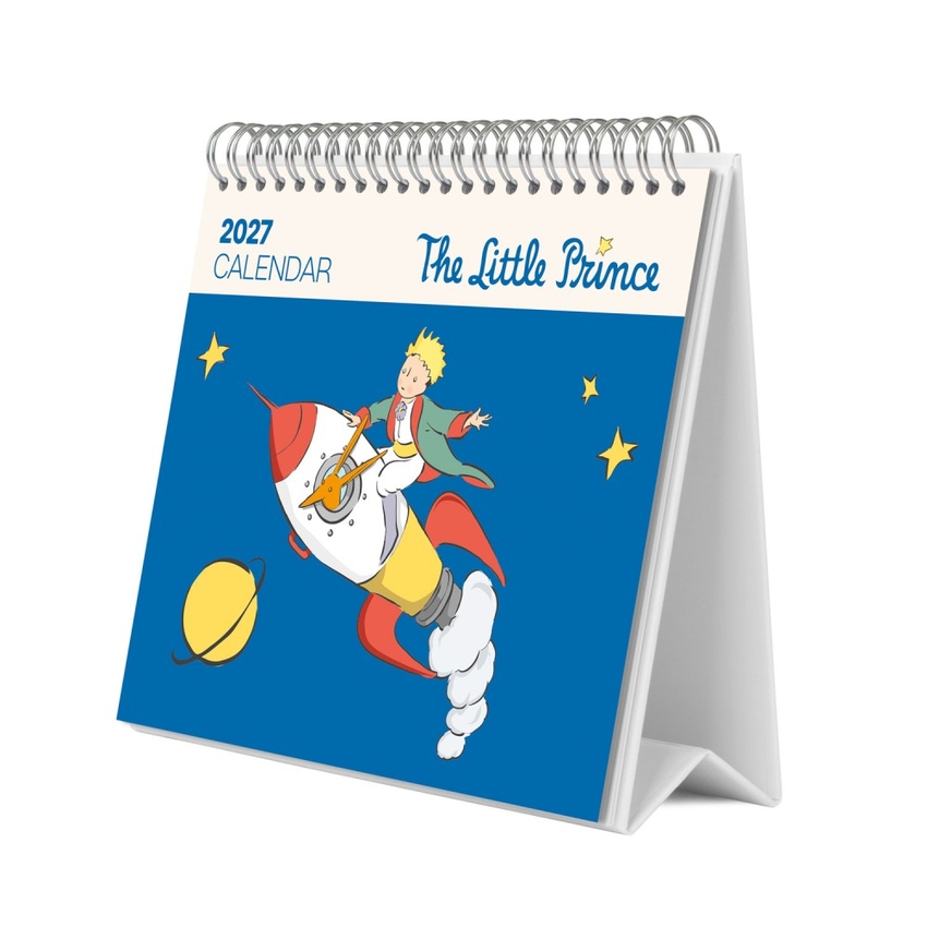 CALENDARIO DE ESCRITORIO 2027 EL PRINCIPITO 19,5X16,5CM