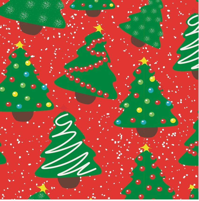 BOBINA PAPEL REGALO FANTASIA NAVIDAD 62CMX80MTS