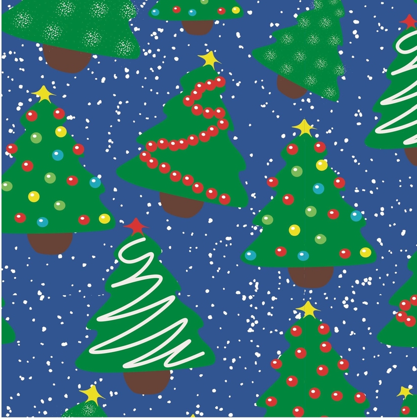 BOBINA PAPEL REGALO FANTASIA NAVIDAD 31CMX80MTS
