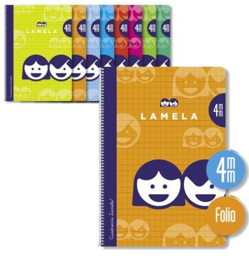 (PACK 10U.) CUADERNO ESPIRAL F? 80H 70G 4MM CUADROVIA CUBIE