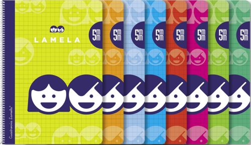 (PACK 10U.) CUADERNO ESPIRAL F? 80H 70G 5MM CUADROVIA CUBIE