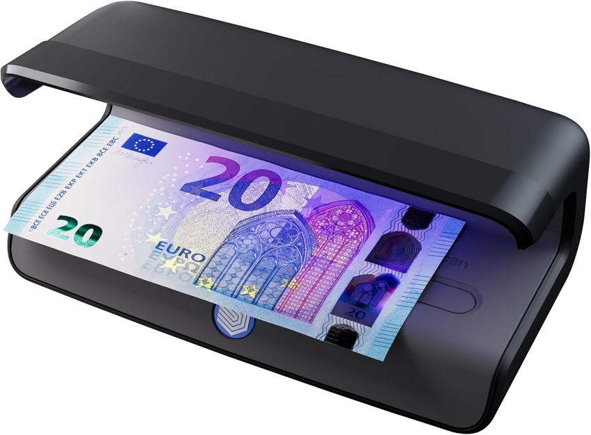 DETECTOR DE BILLETES FALSOS UV LED 55